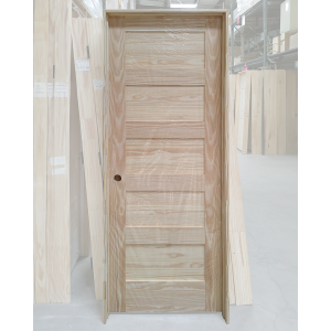 30x80 RIGHT HAND PINE 5 PANEL SHAKER