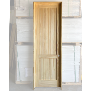 30x96 LEFT HAND PINE 2 PANEL SHAKER