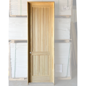 30x96 RIGHT HAND PINE 2 PANEL SHAKER