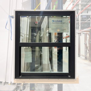 32x36 SINGLE HUNG BLACK VINYL WINDOW