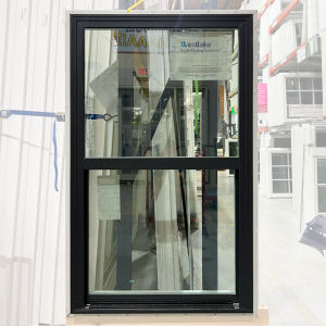 32x52 SINGLE HUNG BLACK VINYL WINDOW