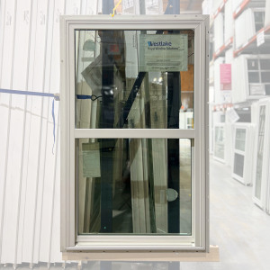 32x52 SINGLE HUNG WHITE NEW CONSTRUCTION VINYL WINDOW