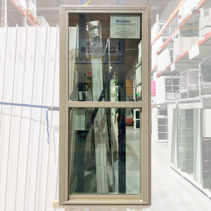 32x72 SINGLE HUNG TAN VINYL WINDOW