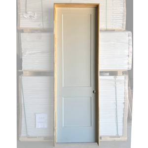 32x96 LEFT HAND HOLLOW CORE 2 PANEL SHAKER DOOR