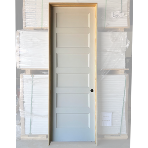 32x96 LEFT HAND HOLLOW CORE 6 PANEL SHAKER DOOR