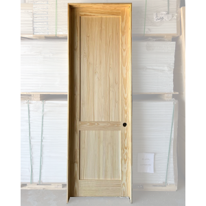 32x96 LEFT HAND PINE 2 PANEL SHAKER