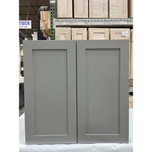 33x30 GREY SHAKER WALL CABINET