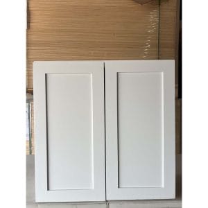 33x30 WHITE SHAKER WALL CABINET