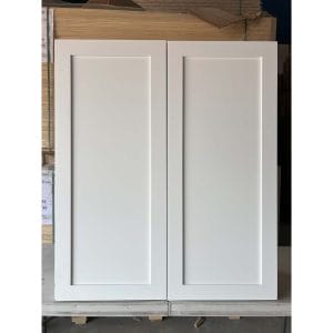 33x42 WHITE SHAKER WALL CABINET