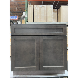 36 SLATE GREY BASE CABINET