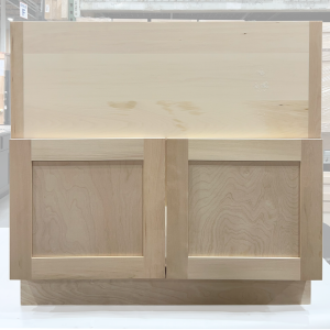 36 UNFINISHED SHAKER SINK BASE FARMHOUSE CABINET