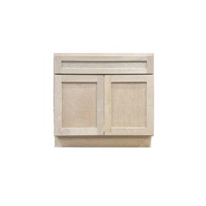 36 UNFINISHED SHAKER VANITY