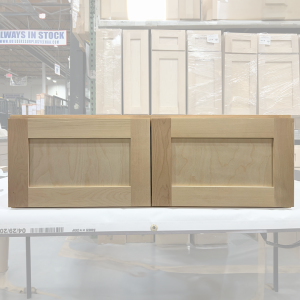 36x12 UNFINISHED SHAKER WALL CABINET