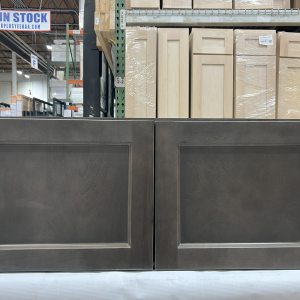 36x15 SLATE GREY WALL BRIDGE CABINET