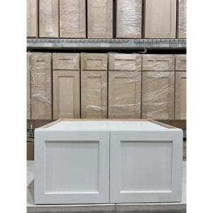 36x18x24 WHITE SHAKER WALL CABINET