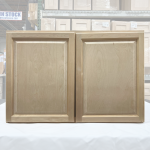 36x24 UNFINISHED RAISED PANEL WALL CABINET