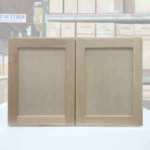 36x24 UNFINISHED SHAKER WALL CABINET