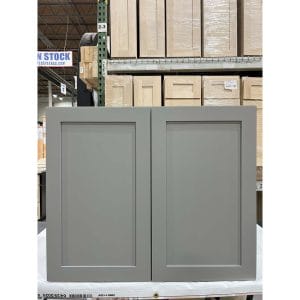 36x30 GREY SHAKER WALL CABINET