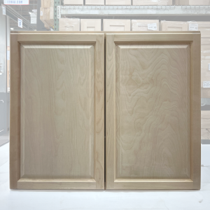 36x30 UNFINISHED RAISED PANEL WALL CABINET