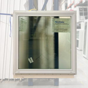 36x36 PICTURE WHITE OBSCURE VINYL WINDOW