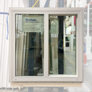 36x36 SINGLE VENT SLIDER WHITE VINYL WINDOW