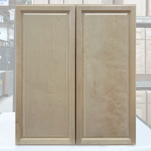 36x42 UNFINISHED RAISED PANEL WALL CABINET