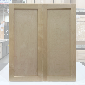 36x42 UNFINISHED SHAKER WALL CABINET