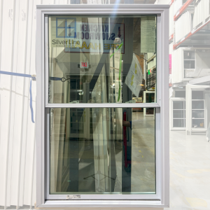 36x54 DOUBLE HUNG WHITE REPLACEMENT VINYL WINDOW