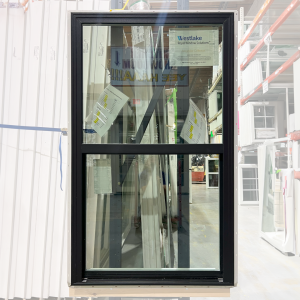 36x60 SINGLE HUNG BLACK VINYL WINDOW