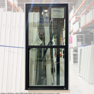 36x72 SINGLE HUNG BLACK VINYL WINDOW