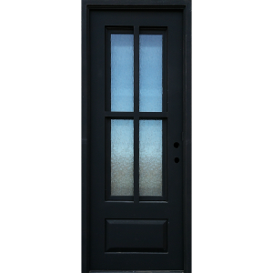 36x80 LEFT HAND IRON 4 LITE PANEL