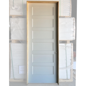 36x96 LEFT HAND HOLLOW CORE 6 PANEL SHAKER DOOR