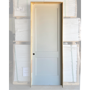 36x96 RIGHT HAND HOLLOW CORE 2 PANEL SHAKER DOOR