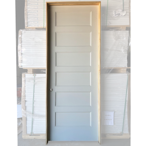 36x96 RIGHT HAND HOLLOW CORE 6 PANEL SHAKER DOOR