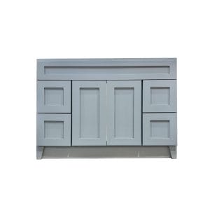 48 GREY SHAKER VANITY