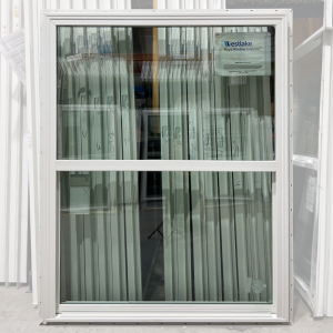 48x60 SINGLE HUNG WHITE VINYL WINDOW