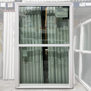 48x72 SINGLE HUNG WHITE VINYL WINDOW