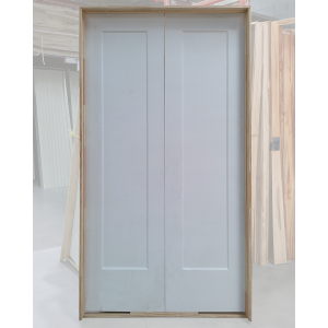 48x80 DOUBLE HOLLOW CORE 1 PANEL SHAKER DOOR