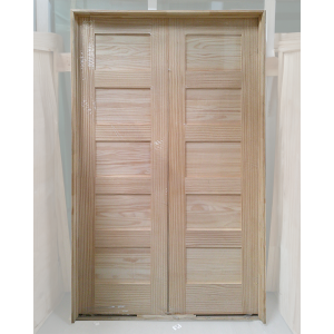 48x80 DOUBLE PINE 5 PANEL SHAKER