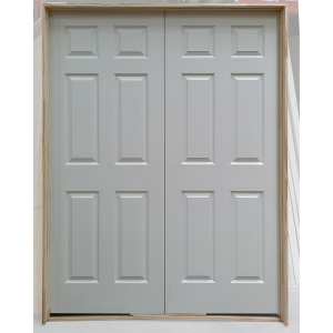 60x80 DOUBLE HOLLOW CORE 6 PANEL DOOR