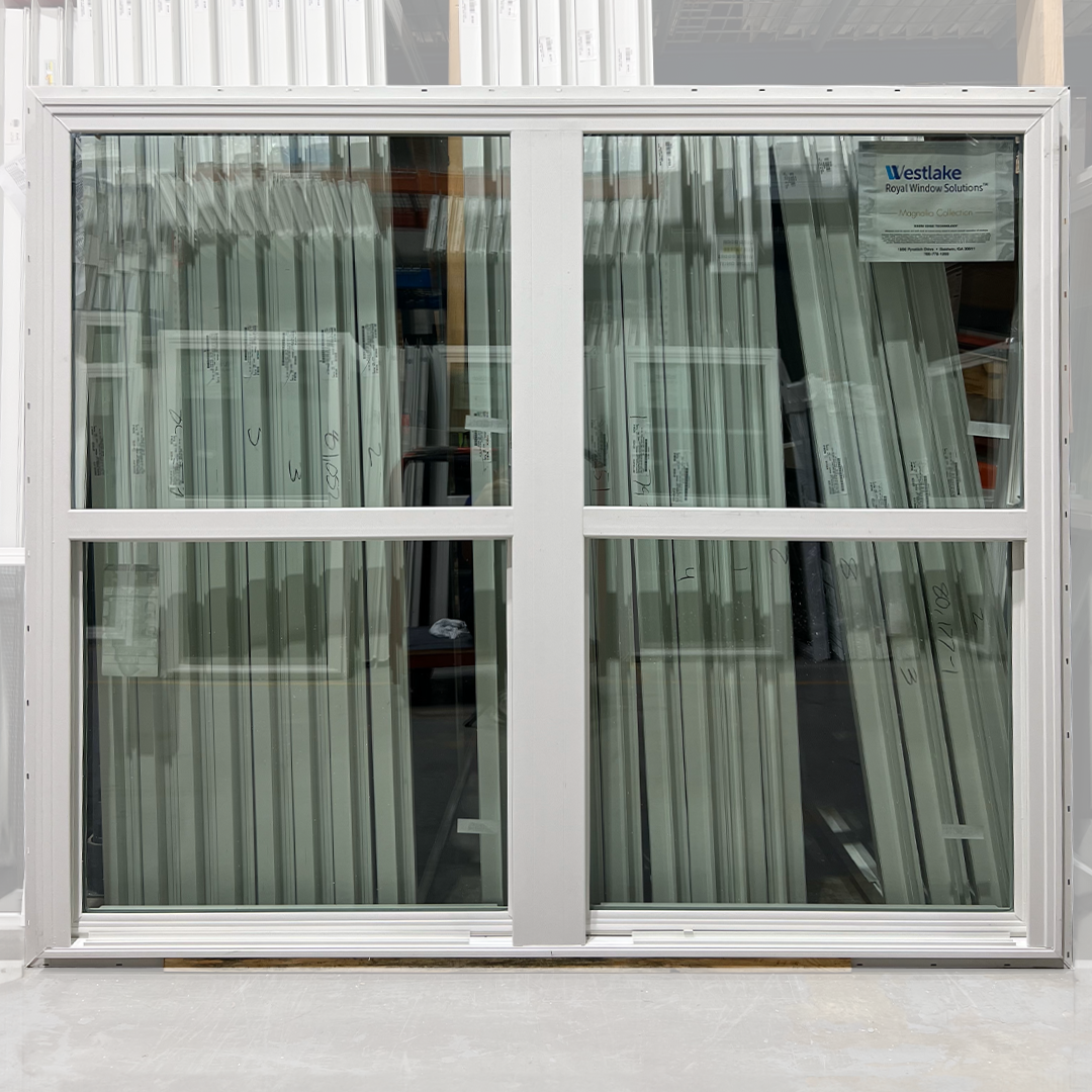 72x60 DOUBLE HUNG WHITE NEW CONSTRUCTION VINYL WINDOW - Builders