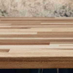 4x98 BACKSPLASH BUTCHER BLOCK 4 SQUARE EDGES COUNTERTOP