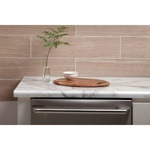 144 MITRE LEFT FORMICA CARRARA BIANCO COUNTERTOP