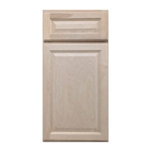 24 UNFINISHED RAISED PANEL VANITY