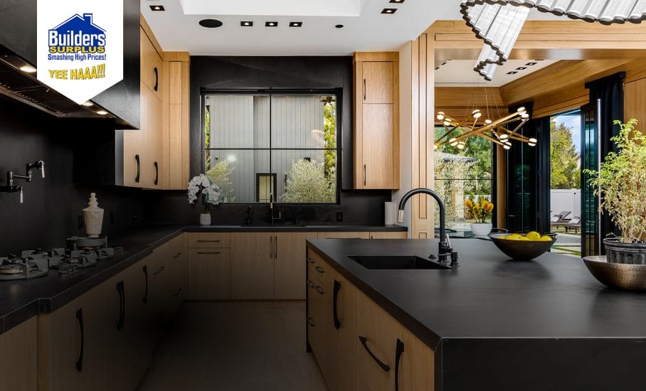 Kitchen cabinets