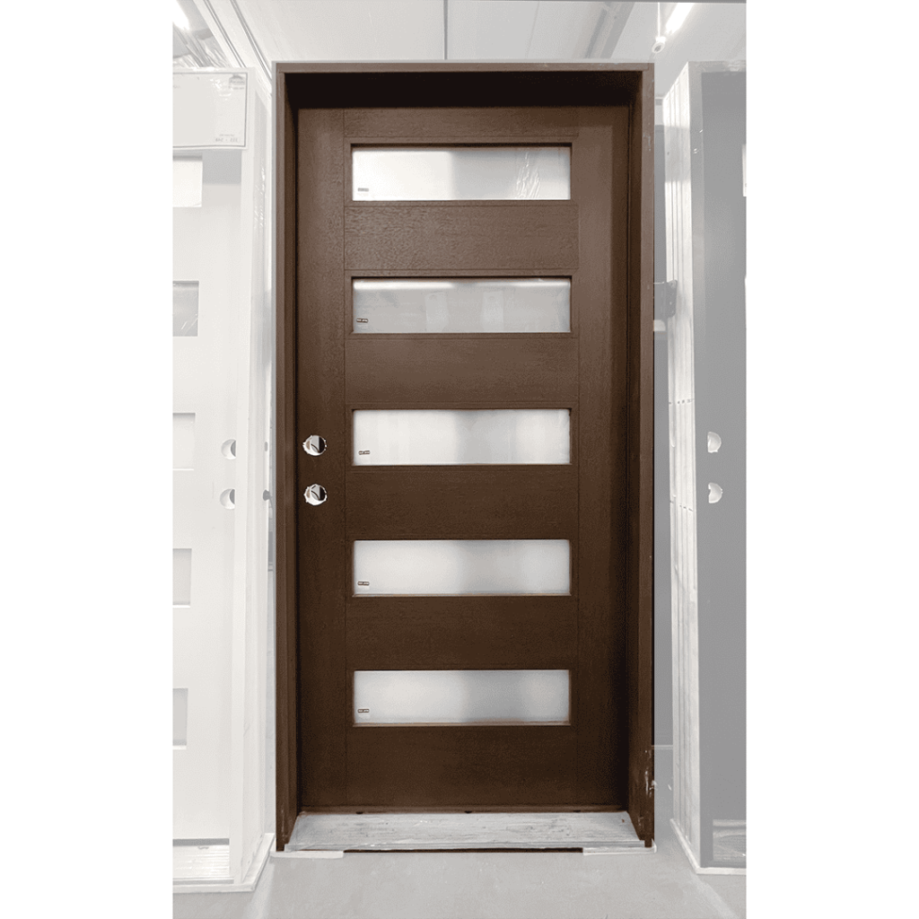 36X80_RH_FIB_5_LITE_FROSTED_WALNUT
