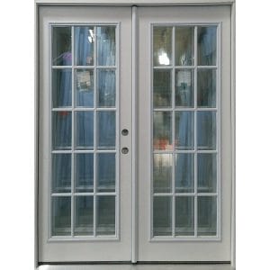 60x80 LEFT HAND DOUBLE FIBERGLASS 15 LITE RETRO