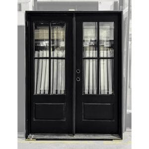 60x80 RIGHT HAND DOUBLE FIBERGLASS 4 LITE BOTTOM PANEL